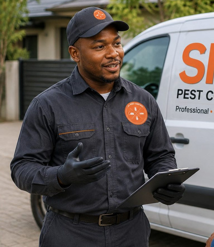 SP Pest Control technician